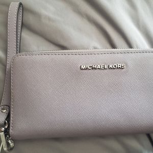Michael kors large wallet wristlet!